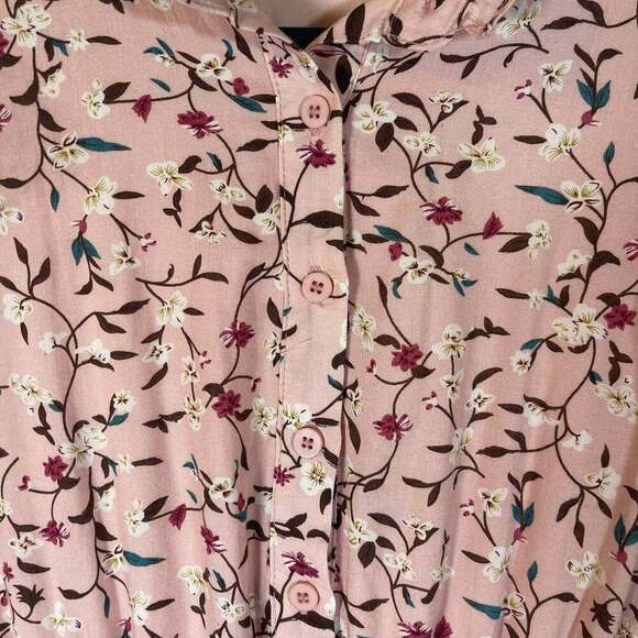 JessaKae Floral Cap Sleeve Dress size Sm - Picture 4 of 8